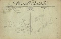 Versailles CPA Park of small Trianon the view-point