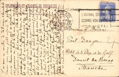 Versailles CPA Allee of the summer