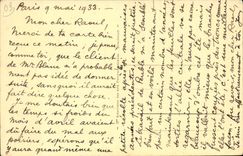 Vichy CPA the park Allee flowered