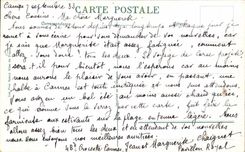 Cannes CPA the beach and hotels