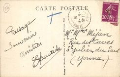 Gesims Esterel CPA Trayas der Ansicht