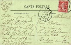 Vichy CPA the casino the Veranda and the theater