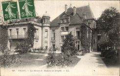 Vichy CPA the house of Mrs de Sevigne