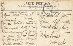 Vichy CPA Passage and post office building