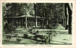 Vichy CPA Walk the Mesdames source