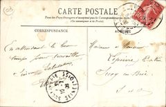 Vichy CPA central Ale of the park