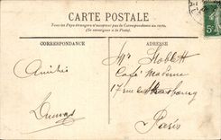 Vichy CPA the frontage of the casino