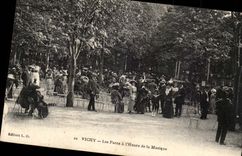 Vichy CPA parks per hour of the music