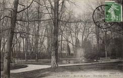 Vichy CPA Basin of the swans New parks of CElestins