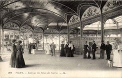 Interior Vichy CPA of the palate of the sources