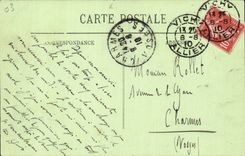 Interior Vichy CPA of the palate of the sources