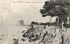 Cannes CPA Chaetau Island St Honorat