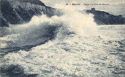 Biarritz CPA Vague a la Cote des Basques