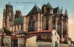 Toul CPA the cathedral St Etienne