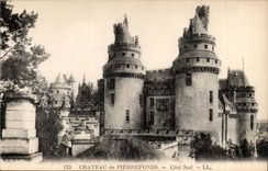 Chateau de Pierrefonds CPA Cote sud