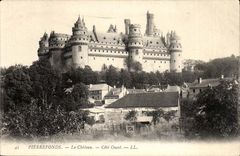 Chateau de Pierrefonds CPA Cote Ouest