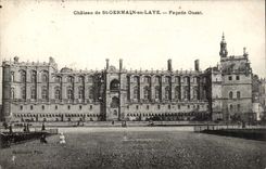 castle of Saint Germain CPA Western Frontage