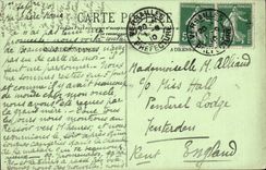 Versailles CPA the park Floor of the South Sphinx and love of Lerambert