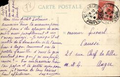 Artistic Versailles CPA Trianon Boudoir of Marie Antoinette