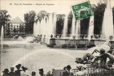 Park of Versailles CPA Basin of neptune