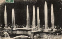 Park of Versailles CPA Basin of Neptune seen of dimension