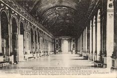 Park of Versailles CPA the gallery of the ices