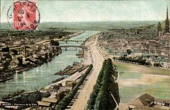 Rouen CPA Panorama of the city