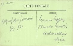 CPA Together of Good Help and the monument of Jeanne of arc