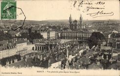 Nancy CPA Vue generale prise depuis Saint Epvre