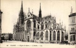 Nancy CPA L'eglise Saint Epvre L'abside