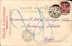 The old man Paris CPA the street of the old schools