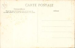 Rouen CPA Statue of the virgin (Jeanne of arc)