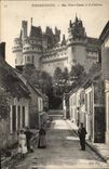 Pierrefonds CPA Rue Notre Dame et le chateau