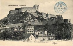 Lourdes CPA the old strong castle (Montfort Villa)