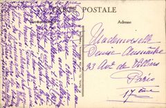 CPA Palais of Fontainebleau Chambre has to sleep of Napoleon