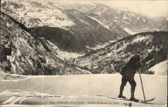 CPA Balloon of Alsace Valley of Sewen in winter