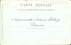 CPA Frederique Servant Reveuse Woman