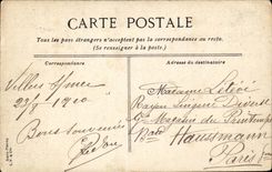 Villers CPA La promenade de la plage