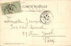 Landarbeiter CPA Cantal sanflorains