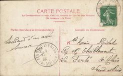 CPA Femme I love you