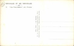 Versailles and its wonders CPA Three Graces of J Pradier