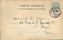 Fantasy - Woman - Good Anne - Clock - CPA