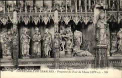 Chartres - Fragment of Tower of the chorus XVI century CPA