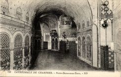 Chartres - Notre Dame under Ground CPA