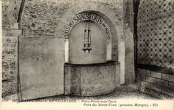 Chartres - Our lady under Ground Well of the Strong saints first Matyrs CPA