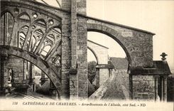 Chartres - Paring Arcs of the Apse southern part CPA