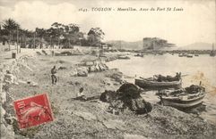Toulon CPA Mourillon Handle of the strong S tLouis (boats)