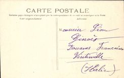 CPA Route de Pierrefitte Nestalas a Cauterest Le colimacon