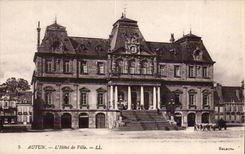 Autun CPA the town hall