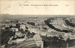 Paris CPA Panorama de la Seine (rive droite)